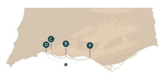 Full Day Cruise route map